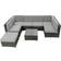 tectake Venice Outdoor Lounge Set, 1 Table incl. 6 Sofas