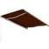 vidaXL Manual Retractable Awning 450x90cm