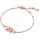 Michael Kors Precious Bracelet - Rose Gold/Transparent