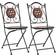 vidaXL 46714 2-pack Chaise de jardin pour repas