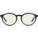 Gunnar ATTACHÉ Ajuste Asiático Azules-Light Block ATT-00101 Recetadas para Hombre Negras