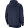 NIKE Sportswear Club Fleece Pullover Hoodie - Midnight Navy/White