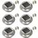 vidaXL Solar Lamps Applique murale 12cm 6pcs