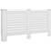 vidaXL Cache-radiateur Blanc 152x19x81,5 cm MDF