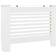 vidaXL Cache-radiateur Blanc 112x19x81.5 cm MDF