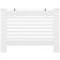 vidaXL Cache-radiateur Blanc 112x19x81.5 cm MDF