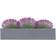 vidaXL Garden Planter Flower Box 47052 15.748x125.984x17.717"