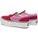 Vans Kid's 2 Tone Classic Slip-On Platform - Chili Pepper/Fuchsia Pink