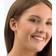 Blomdahl Skin Friendly Earrings 5mm - Silver/White