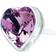 Blomdahl MP HEART MM LIGHT AMETHYST