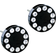 Blomdahl Brilliance Earrings - Black/Transparent
