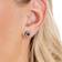 Blomdahl Brilliance Earrings - Black/Transparent