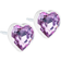 Blomdahl MP HEART MM LIGHT AMETHYST