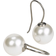 Blomdahl Pendant Earrings - Silver/Pearls