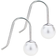 Blomdahl Skin Friendly Earrings - Silver/White