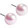 Blomdahl Skin-Friendly Earrings 8mm - Silver/Pearls