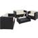 tectake Munich Outdoor Lounge Set, 1 Table incl. 2 Chairs