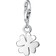 Thomas Sabo Club Cloverleaf Charm Pendant - Silver