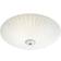 Markslöjd Cut White Ceiling Flush Light 43cm