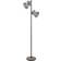 Eglo Barnstaple Silver Gulvlampe 158cm