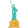 Hcm-Kinzel Crystal Puzzle Statue of Liberty 78 Pieces