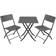 tectake Trevi Patio Dining Set, 1 Table incl. 2 Chairs