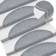 vidaXL 133887 15-Pack Grey, Blue 24x65cm