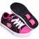 Heelys Classic X2 Black/White/Hot Pink Unisex