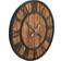 vidaXL Vintage Brown/Black Wall Clock 60cm