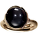 Ole Lynggaard Lotus Medium Ring - Gold/Onyx