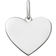 Thomas Sabo Engravable Heart Pendant - Silver
