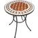 tectake Mosaic garden furniture set 2 chairs + table Ø 60 cm