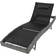 tectake Poly rattan sun lounger Delphine