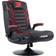 Brazen Gamingchairs Panther Elite 2.1 Bluetooth Surround Sound Gaming Chair - Black/Red