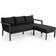 Brafab Delia Divan Sofa Hagesofa