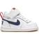 Nike Court Borough Mid TDV - White/Obsidian/University Red