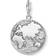 Thomas Sabo Charm Club Disc World Charm Pendant - Silver