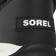 Sorel Children's Whitney Velcro Strap Boot - Black/Sea Salt