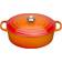 Le Creuset Volcanic Signature Cast Iron Oval med låg 33cm