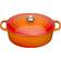 Le Creuset Volcanic Signature Cast Iron Oval med lock 7.5 L 33 cm