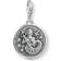 Thomas Sabo Charm Club Zodiac Sign Aquarius Charm Pendant - Silver/White