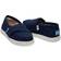 Toms Alpargata Tiny Canvas Slip-On Shoenen - Navy