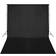 vidaXL Backdrop Support System 500x300cm Black