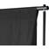 vidaXL Backdrop Support System 500x300cm Black