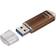 Hama Laeta 16GB USB 3.0 (3.1 Gen 1) Tipo-A Marrone unità flash USB