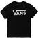 Vans Camiseta Classic De Niño - Black/White