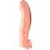 Size Matters Funda para pene curvada Clear Extender Transparente