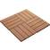 vidaXL Piastrelle Decking 11pz Goffrature WPC 30x30 cm 1 mq Color Teak