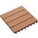 vidaXL Piastrelle Decking 11pz Goffrature WPC 30x30 cm 1 mq Color Teak