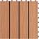 vidaXL Piastrelle Decking 11pz Goffrature WPC 30x30 cm 1 mq Color Teak